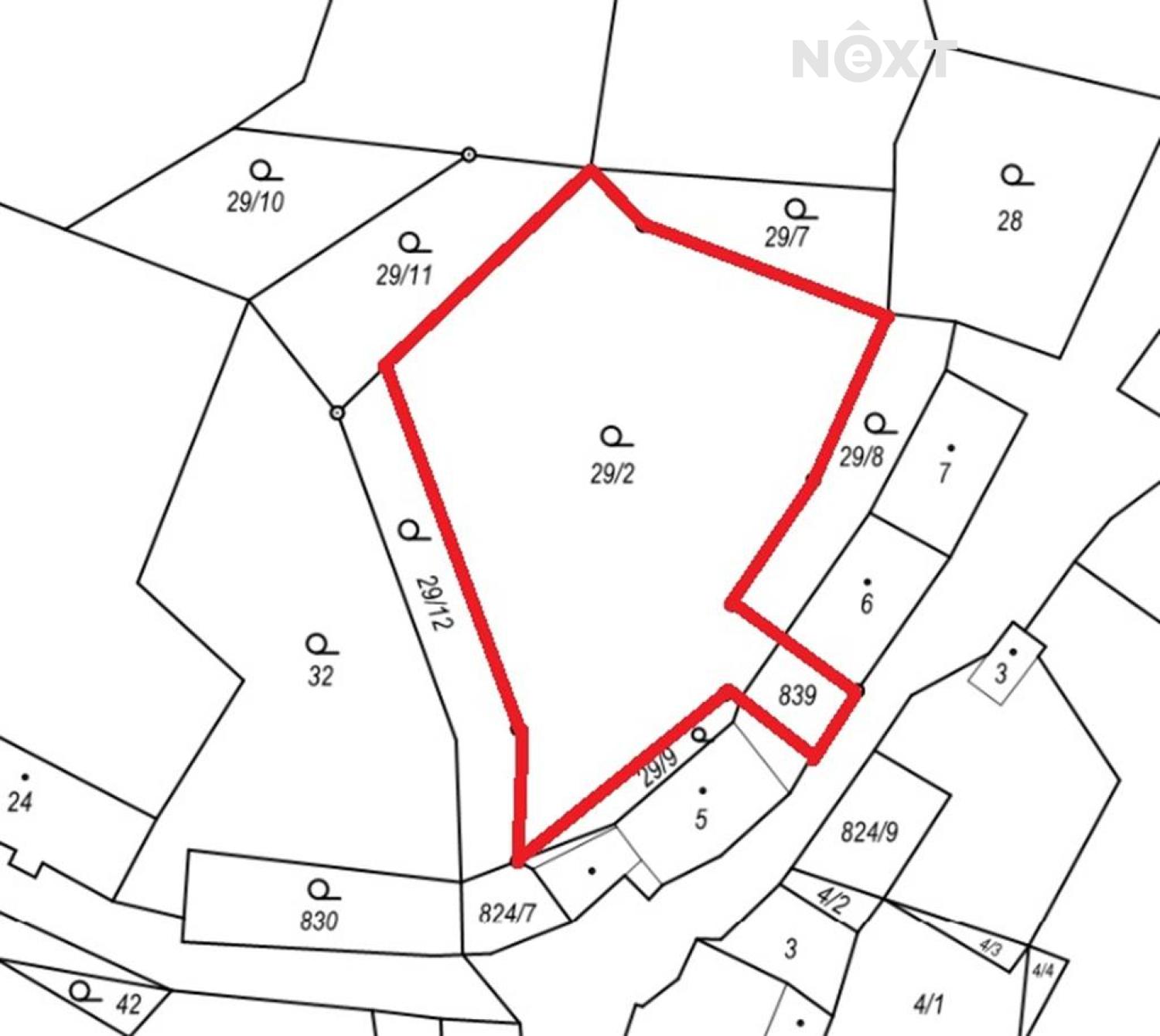 Prodej pozemek Bydlení, 1227㎡