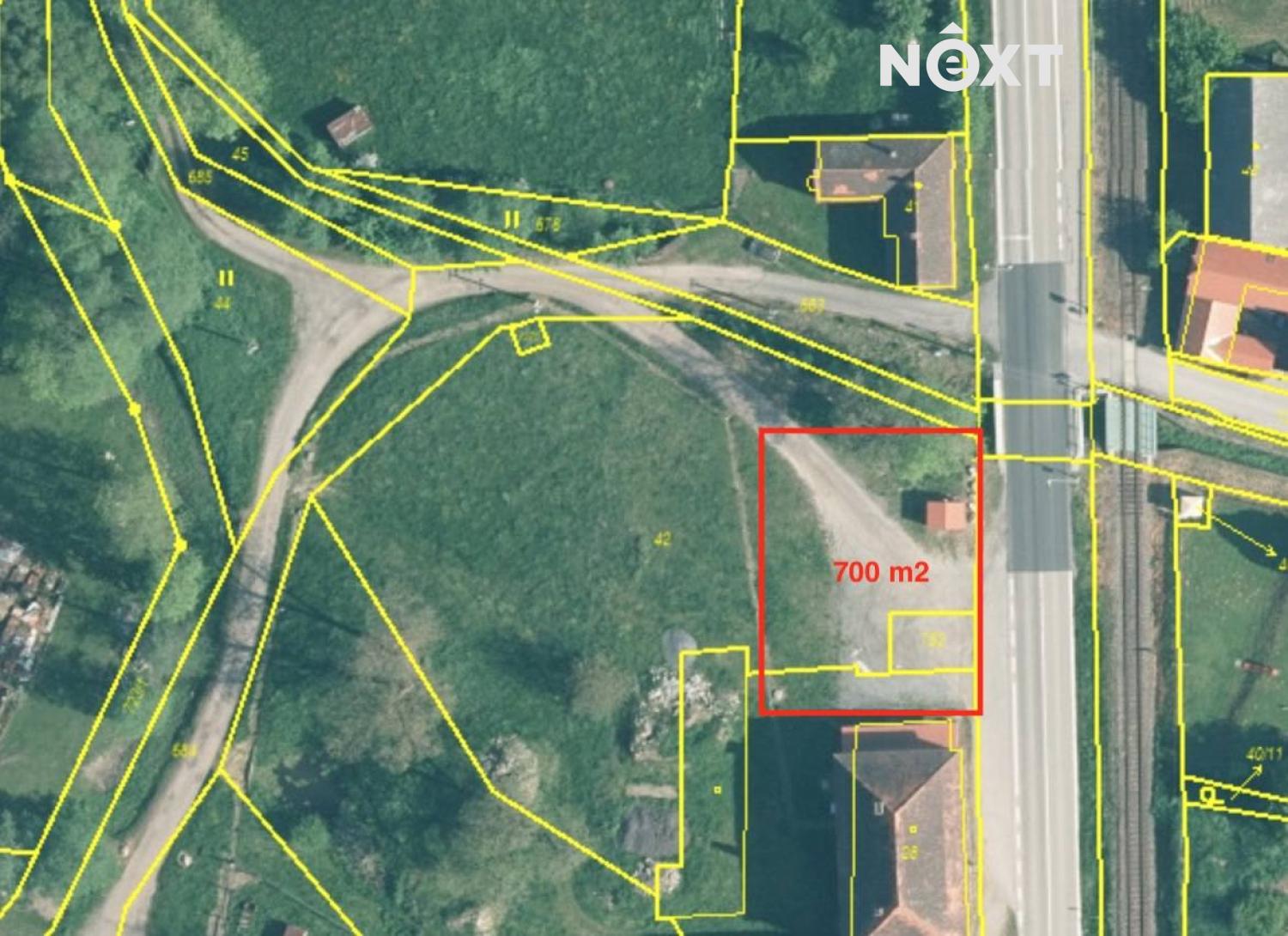 Pronájem pozemek Komerční, 700㎡