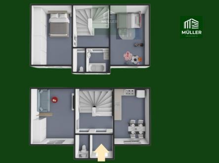 Pronájem kanceláře, 108 m²