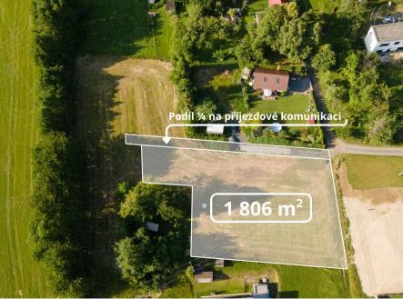 Prodej pozemku pro bydlení, 1 806 m²