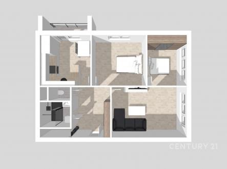 Prodej bytu, 3+1, 67 m²