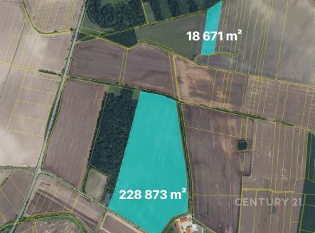 Prodej pozemku, zemědělská půda, 228 873 m²