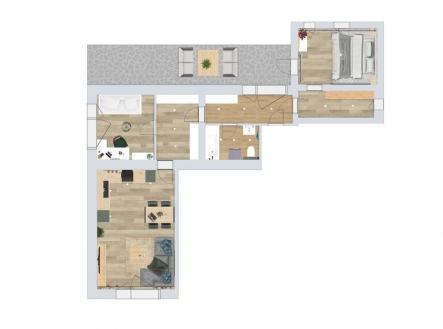 Pronájem bytu, 3+kk, 67 m²