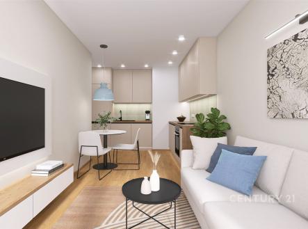 Prodej bytu, 2+kk, 47 m²