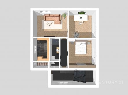 Pronájem bytu, 3+1, 80 m²