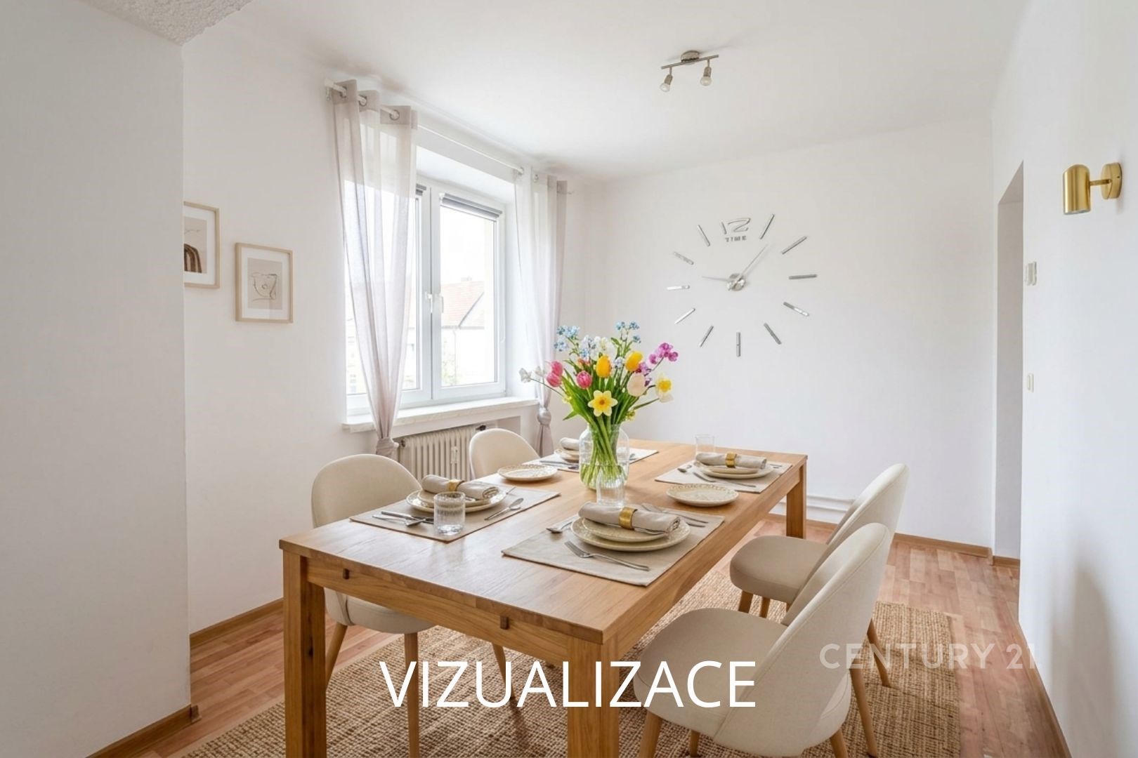 vizualizace jídelna