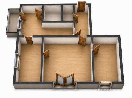 Prodej bytu, 3+1, 63 m²
