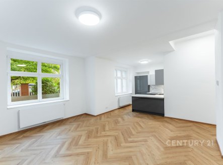 Kompletně zrekonstruovaný byt 3kk, 86 m2 se zahradou 88 m2, pod Ořechovou, Dejvice