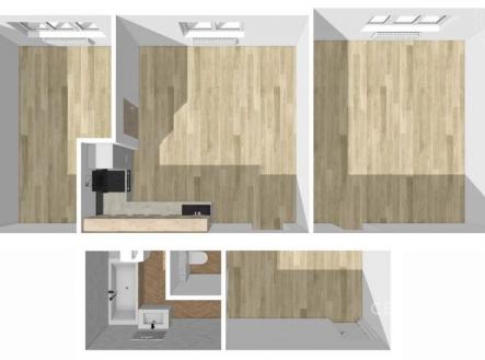 Pronájem bytu, 3+kk, 78 m²