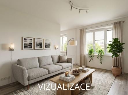 Pronájem bytu, 2+kk, 52 m²
