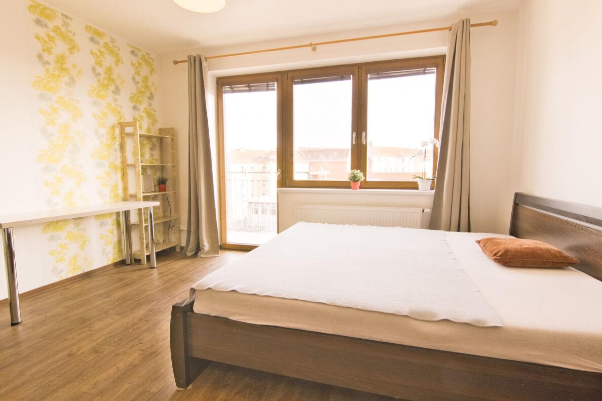 Pronájem bytu 1+kk 29 m2, balkon, plně vybavený