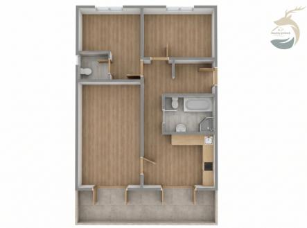 Prodej bytu, 3+kk, 431 m²