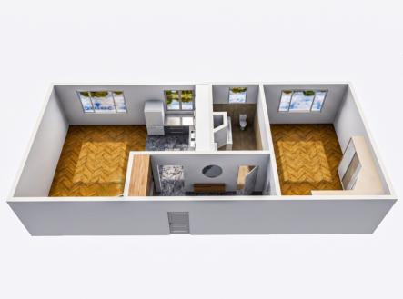 Prodej bytu, 2+kk, 62 m²