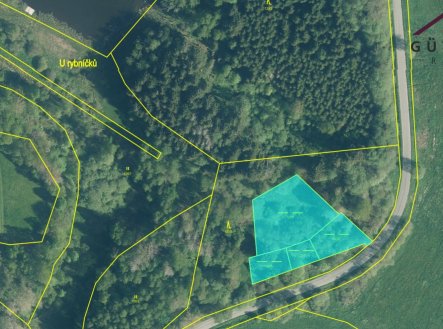 Prodej rybníku 2 771 m², Lesná