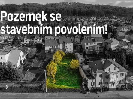 Exkluzivní stavební pozemek - Zlín, Prštné - včetně stavebního povolení