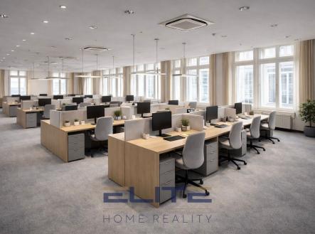 Pronájem kanceláře, 775 m²