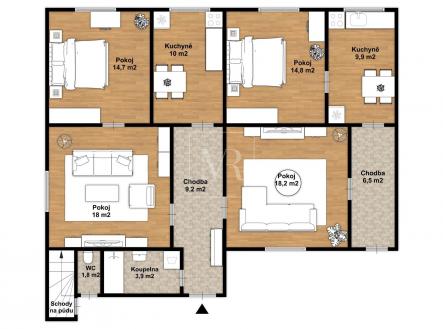 Prodej domu/vily, 107 m²