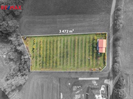 Prodej pozemku, zahrada, 3 472 m²