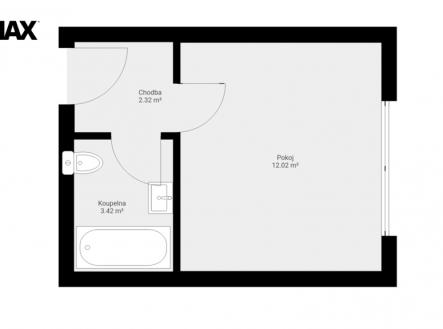 Prodej bytu, 1+kk, 22 m²