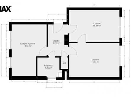 Prodej bytu, 3+kk, 85 m²