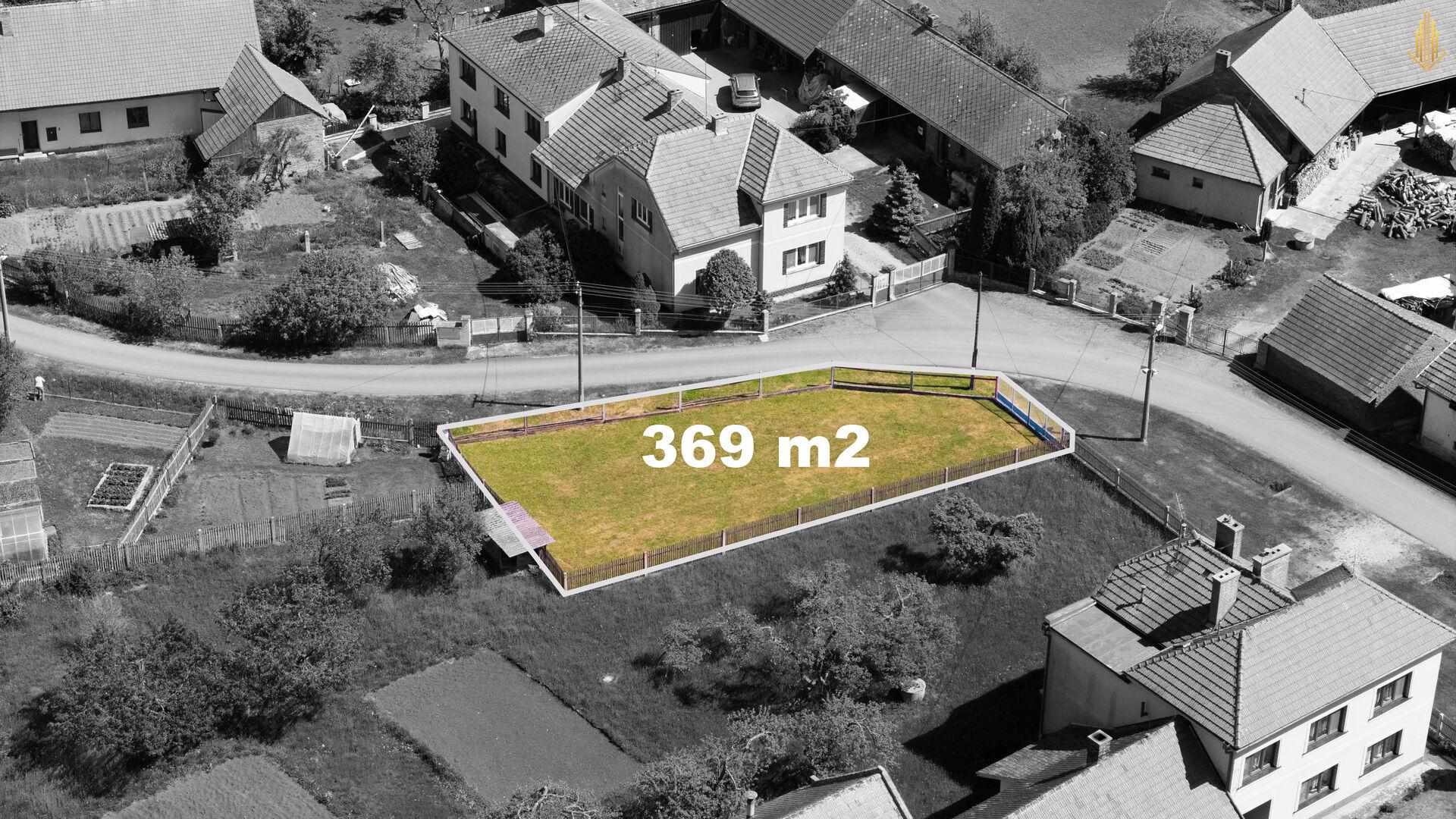 Prodej zahrady 369 m² , Boharyně