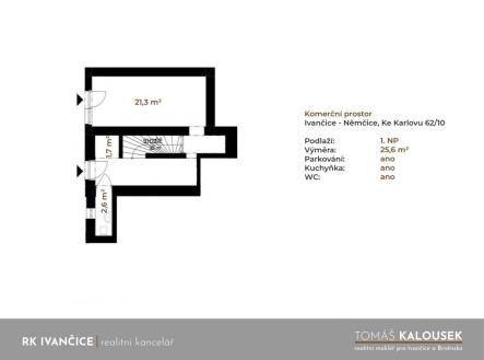 Pronájem obchodní prostor, 25 m²