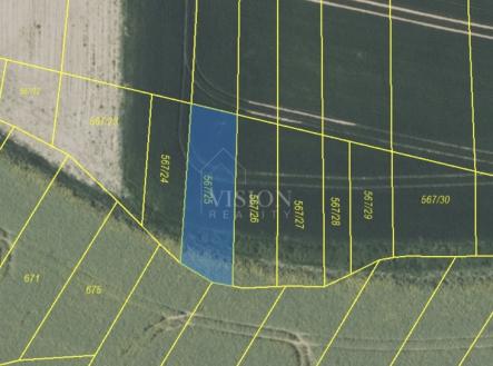 Prodej pozemku, zemědělská půda, 556 m²