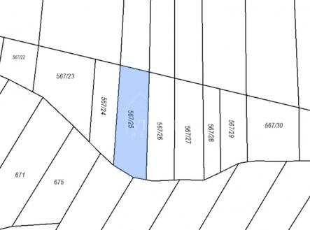 Prodej pozemku, zemědělská půda, 556 m²