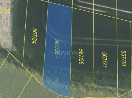 Prodej pozemku, zemědělská půda, 556 m²