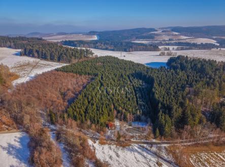 Prodej pozemku, les, 50 859 m²