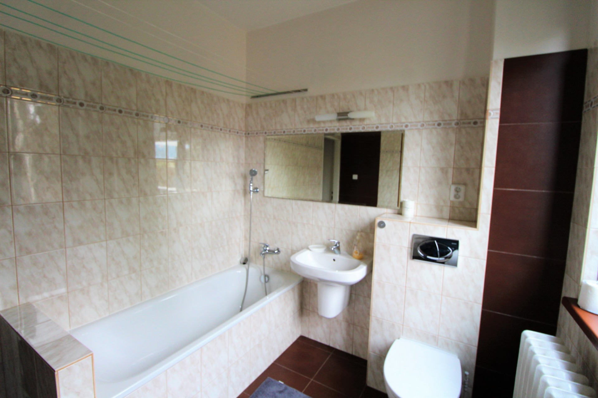 Pronájem bytu 3+kk/terasa v ulici K remízku, Praha 4 - Chodov, dva neprůchozí pokoje