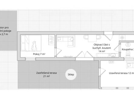 Prodej domu/vily, 40 m²