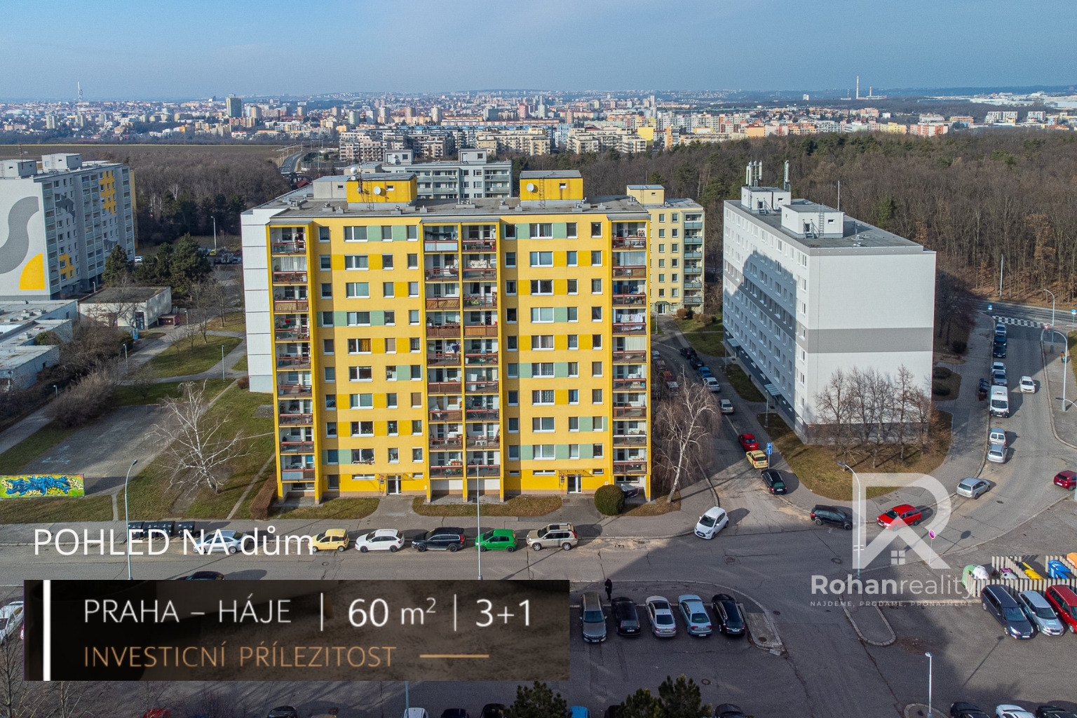 Prodej prostor 3+1-60m2 Praha 4 Háje, OV vhodné na podnikání i k bydlení