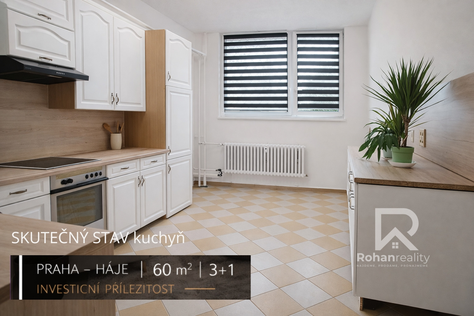 Prodej 3+1, 60 m², Praha 4 Háje – výnos cca 4 %, možnost hypotéky