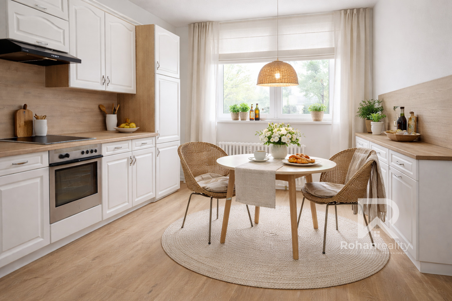 Kuchyň s jídelnou - vizualizace