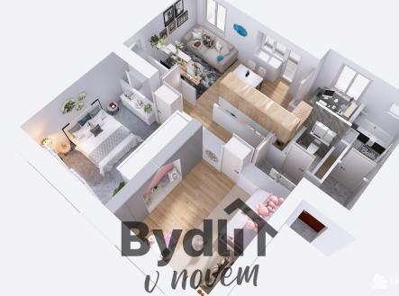 Prodej bytu, 3+kk, 87 m²