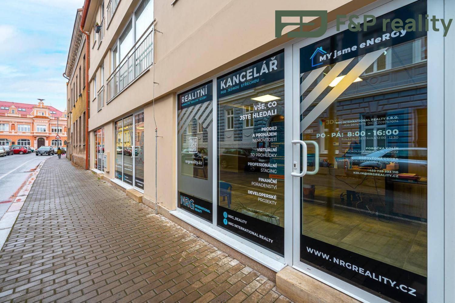 Pronájem komerční Obchodní prostory, 133㎡|Středočeský kraj, Kolín, Kolín II, Sokolská 1115, 28002