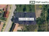 Prodej pozemku pro bydlení, 600 m²