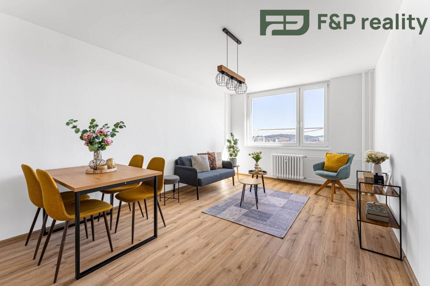 Prodej byt 2 + kk, 45㎡|Středočeský kraj, Příbram, Příbram V-Zdaboř, Slunná 299, 26101