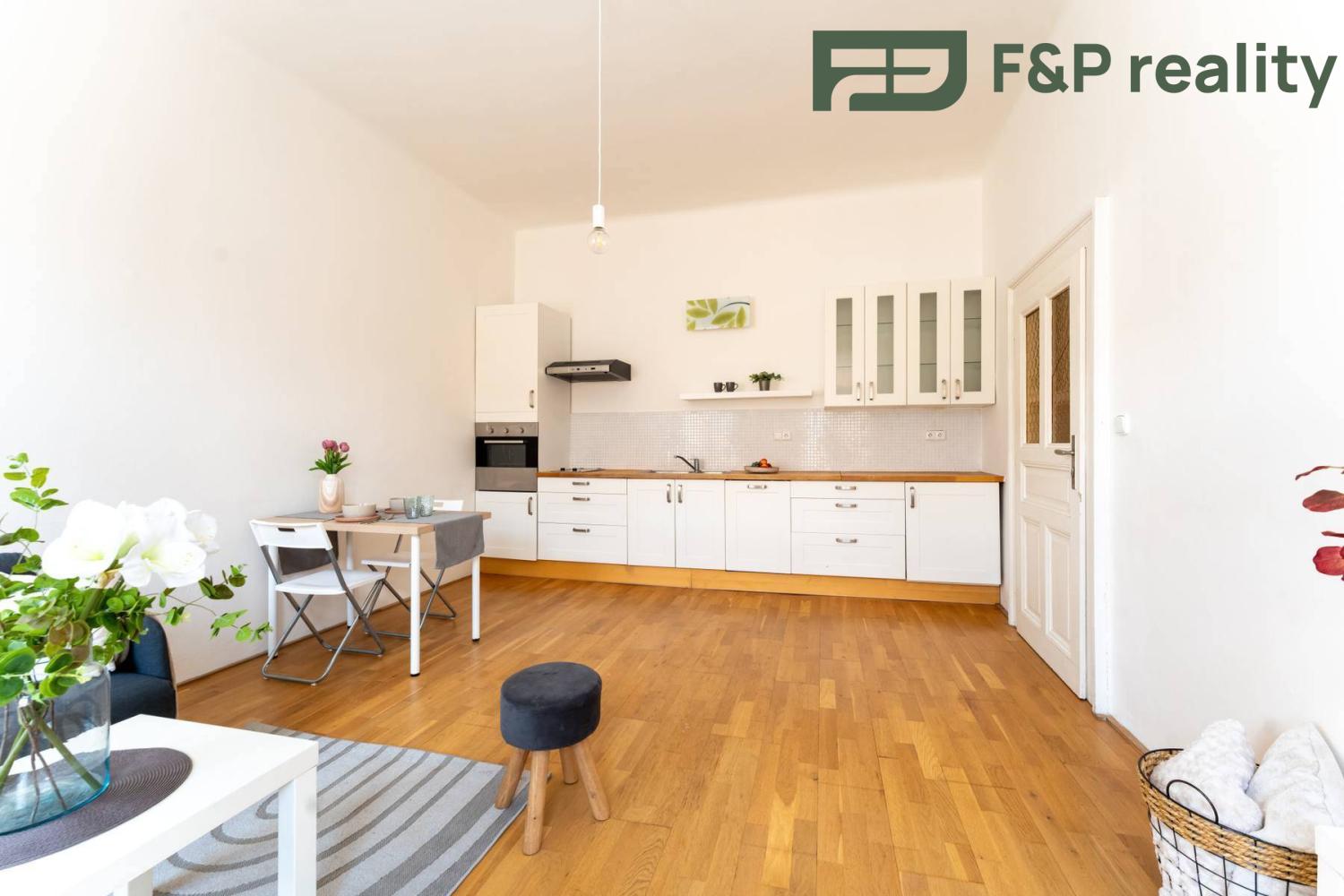 Pronájem byt 2 + kk, 46㎡|Hlavní město Praha, Praha, Praha 2, Vinohrady, Jana Masaryka 946/42, 12000