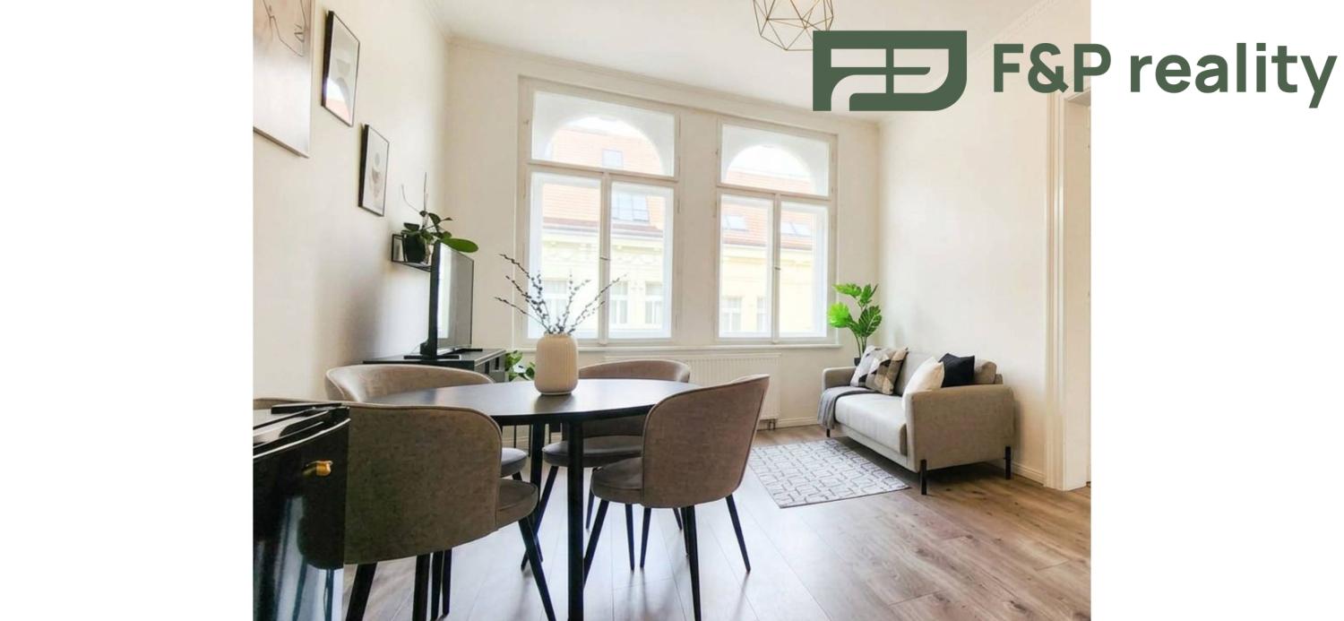 Pronájem byt 2 + kk, 52㎡|Hlavní město Praha, Praha, Praha 2, Vinohrady, Mánesova 1175/48, 12000