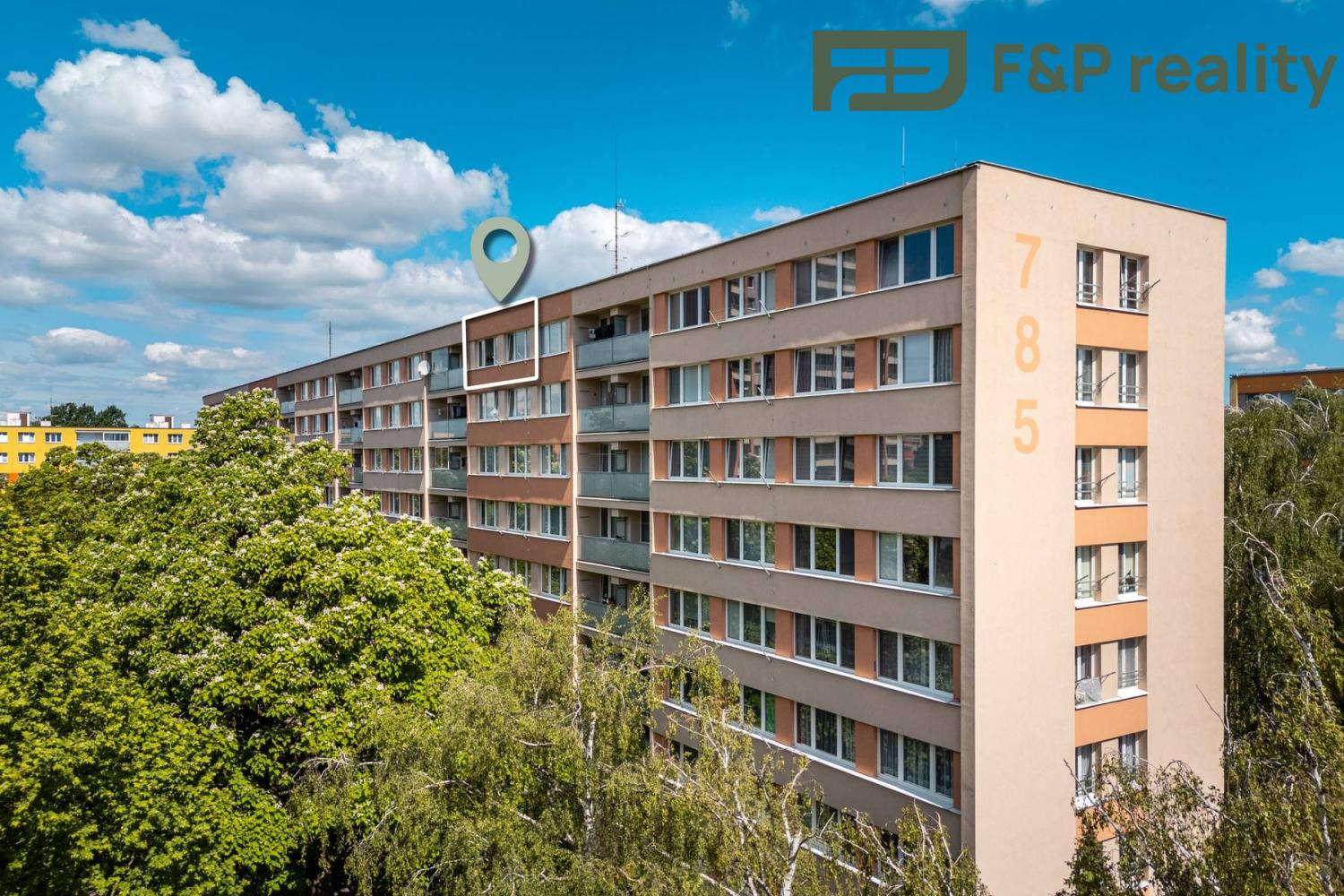 Prodej byt 1 + 1, 33㎡|Středočeský kraj, Kolín, Kolín II, Dělnická 784, 28002