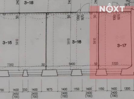 Pronájem komerčního objektu, sklad, 20 m²