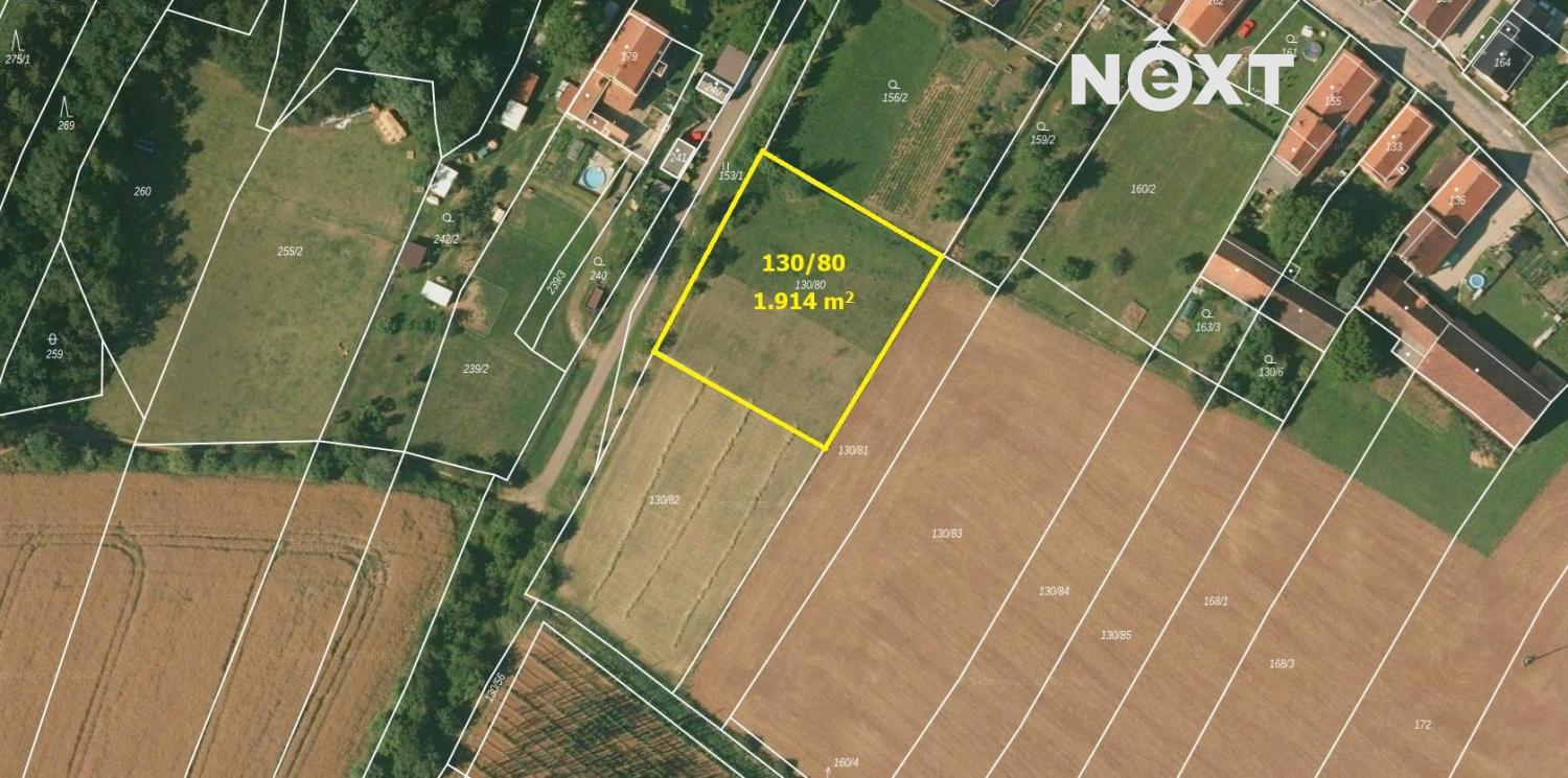 Prodej pozemek Bydlení, 1914㎡