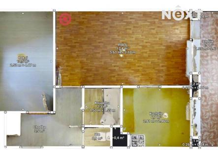 Prodej bytu, 2+1, 48 m²