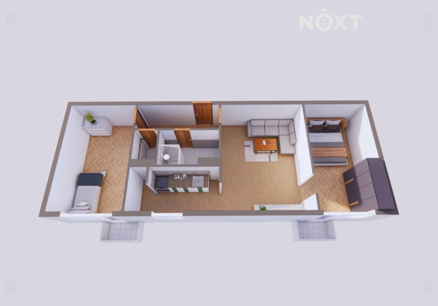 Prodej byt 3+kk, 75㎡