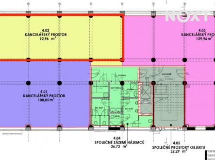 Prodej komerčního objektu, administrativní budova, 92 m²
