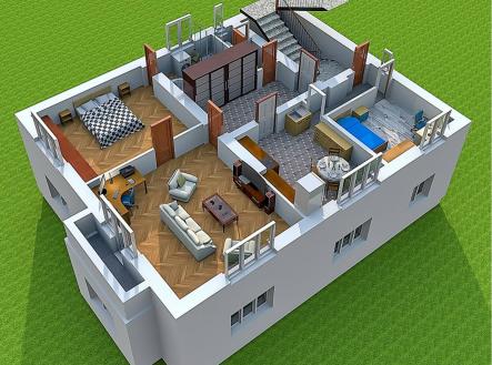 Pronájem bytu, 3+1, 98 m²