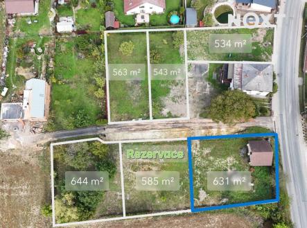 Prodej pozemku pro bydlení, 631 m²