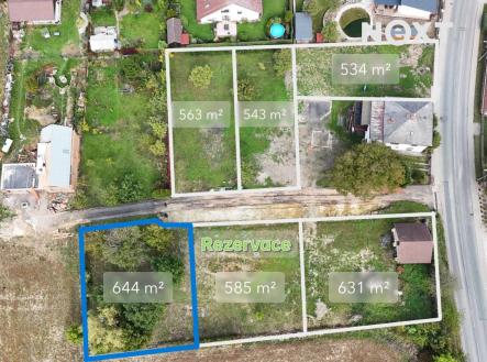 Prodej pozemku pro bydlení, 644 m²